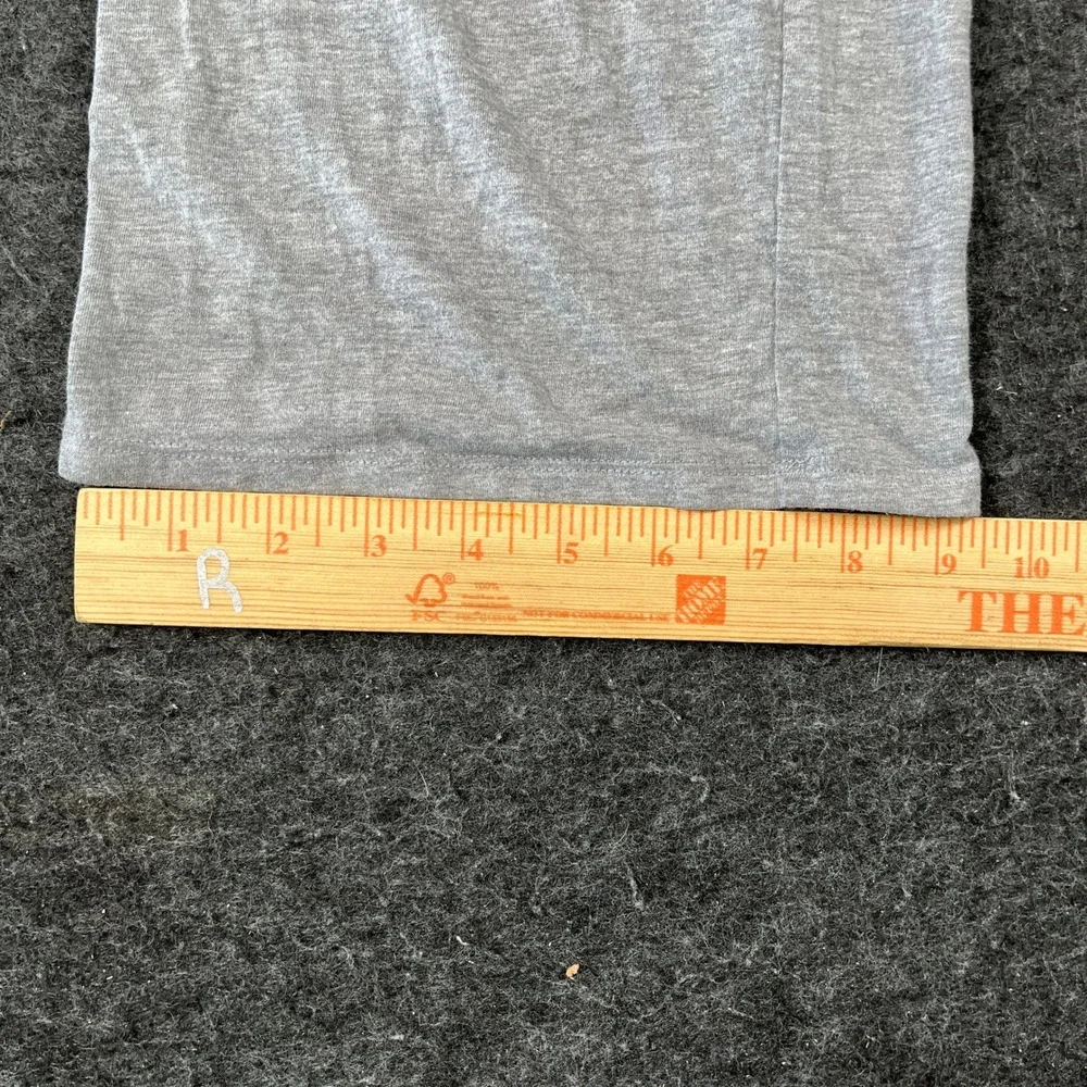 Lei Sleepwear Pajama Pants Women Large Gray Cotton Medium Wash Casual Drawstring